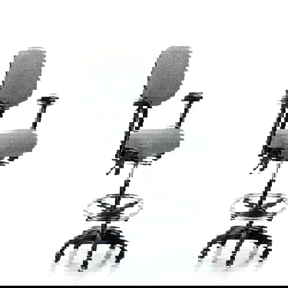 Task Chair: Olefin, Gray